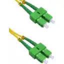 Thumbnail 1 de 1mt SC/APC-SC/APC MonoModo SM Duplex Jumper Cable Fibra 9/125um LSZH