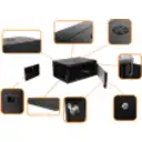 Thumbnail 0 de Rack Gabinete Lateral Remov. Pared Mural 4U 45cm de Fondo 
