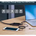 Thumbnail 1 de USB 3 Dual Port Gigabit Ethernet Adapter