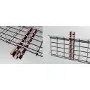 Thumbnail 3 de LINKCHIP Soporte Base 125x7x3cm p/Escalerilla Canasto Malla Hilo