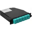 Thumbnail 7 de OM3 24-LC 2-MPO/M Cassette para/1U-3P 130mm Fibra Pre-conectorizada
