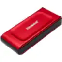 Thumbnail 2 de Unidad SSD Externo Kingston XS1000R 2TB USB 3.2 gen2 Rojo Lec1000MBs Esc1000MBs