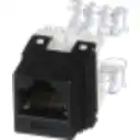 Thumbnail 3 de Panduit NetKey Punchdown Jack Module Modular insert - RJ-45 - black