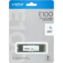 Thumbnail 1 de Unidad SSD Crucial E100 480GB M.2 22*80 PCIe G4  NVME Lec 4700MB/s Esc 2500MB/s