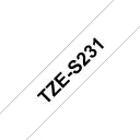Thumbnail 3 de Cinta  Brother TZE-S231 12MM black on white industrial