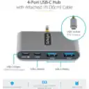 Thumbnail 1 de HUB USB StarTech, USB-C a Puertos 2*USB-A 2*USB-C 5Gbps con 100W PD