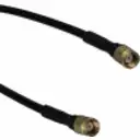 Thumbnail 0 de 50cm RPSMA-Macho RPSMA-M SM141 2-Cables Coaxiales Negros Rigidos 0,5mt