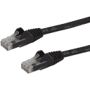 Thumbnail 0 de Cable de Red StarTech Cat6 UTP RJ-45 M/M Snagless Longitud 3mts Color NEGRO