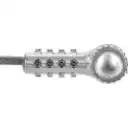 Thumbnail 1 de Cable de Seguridad Targus DEFCON Ultimate Universal Color Plata CON CLAVE