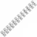 Thumbnail 2 de 60-Ampere 13,3mm2 12-Pares Regleta-Tornillos 380V 60A-Max 180x26x22mm