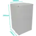 Thumbnail 0 de TIBOX 150x250x130mm Tapa-Gris Caja Gris Plastica IP66 RoHS