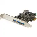Thumbnail 0 de Tarjeta StarTech, PCIe x1 con 4 Puertos USB 3.0, 3 externos 1 interno 