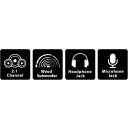 Thumbnail 3 de GENIUS SUBWOOFER MULTIMEDIA 2.1 BLACK SW-2.1-300X