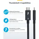 Thumbnail 2 de Cable Thunderbolt 5 Certificado de 1m
