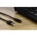 Thumbnail 2 de Cable USB-C a USB-A v2.0 M/M Longitud 1.8 metros Color Negro - XTech