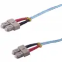 Thumbnail 2 de 10mt SC-SC OM3 MultiModo MM Duplex Jumper Fibra 3.0mm 50/125um LSZH