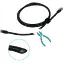 Thumbnail 2 de Cable de Red Ubiquiti CAT5E F/UTP 1mt Color NEGRO