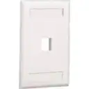 Thumbnail 0 de Faceplate simple Vertical Blanco