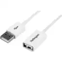 Thumbnail 0 de 1m White USB 2.0 Extension Cable - M/F
