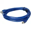 Thumbnail 0 de Cable USB 3mt A-M B-M para Impresora 300cm