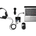 Thumbnail 1 de Mini Hub Kensington 4 Puertos USB 2.0 Compacto y Liviano Color Negro