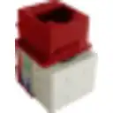 Thumbnail 4 de LINKMADE Rojo Cat5E U/UTP Punchable Keystone Conector Hembra RJ45