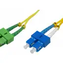 Thumbnail 1 de 5mt SC/APC-SC/UPC MonoModo SM Duplex Jumper Cable Fibra 3mm 9/125um