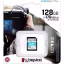 Thumbnail 0 de Kingston Canvas Go! Plus SDXC 128 GB UHS-I (Speed Class 3 / Video Speed Class 30) (SDG3/128GB)