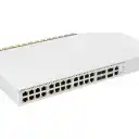 Thumbnail 0 de MIKROTIK Cloud Router Switch with incredible 2.5 Gigabit port density,combo ports, and even a pair of 40 Gbps QSFP+ cages