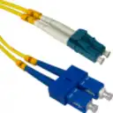 Thumbnail 1 de 2mt LC-SC/UPC MonoModo SM Duplex Jumper Cable Fibra 9/125um 3mm