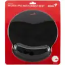 Thumbnail 1 de Mouse Pad Ergonometrico Genius WP100 Almohadilla de Goma Textil Lisa Color Negro