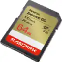 Thumbnail 1 de SanDisk Extreme SD UHSI C10 U3 V30 64GB