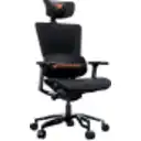 Thumbnail 0 de COUGAR Argo - Silla - ergonómico - reposabrazos - forma de T - inclinación - giratorio - piel PVC, malla - negro