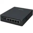 Thumbnail 0 de hAP ax S Wi-Fi 6 dual band con 5 puertos Gigabit, SFP 2.5G, USB y RouterOS L4. Router compacto para hogar y oficina.