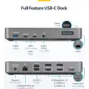 Thumbnail 1 de Docking Station USB-C 2x HDMI/DP 1x HDMI