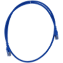Thumbnail 0 de Cable de Red Linkmade Cat6a LSZH U/FTP Inyectado Multifilar 1 metro Color AZUL