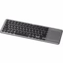 Thumbnail 0 de Teclado TouchPad Inalámbrico KlipX, Ultradelgado Dual 2.4GHz/Bt5.0 Esp. Gris