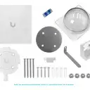 Thumbnail 1 de UniFi Protect Camera Interior/Exterior Pack 3   2K (4MP, 9 m IR, AI Detection, 2-way Audio, Ultra-Wide, Vandal-Resistant) Req:U-PoE