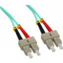 Thumbnail 1 de 3mt SC-SC OM3 MultiModo MM Duplex Jumper Fibra 3.0mm 50/125um LSZH