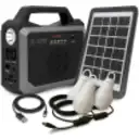 Thumbnail 0 de MLAB RADIO BATERIA EMERGENCIA SOLAR 10.000MAH CON LAMPARA + 3 AMPOLLETAS CON USB/TF/BT