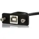 Thumbnail 2 de 1 ft Panel Mount USB Cable B to B
