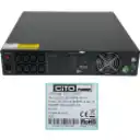 Thumbnail 5 de CPO-V1K. CITO 1KVA Req 2-Baterias 2x9Ah 24Vdc 900W Online 0ms UPS 2U Rack