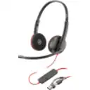 Thumbnail 2 de Audífonos Alámbricos Poly Blackwire 3220 USB-C 8X228AA con Mic. y Adapt. USB-A