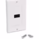 Thumbnail 2 de Tapa de Pared HDMI Hembra de 1 Salida Color Blanco