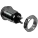 Thumbnail 3 de Chapa Electrica 2-Pin 12mm Llave Seguridad req-Soldar-Cables 0,5A 250V