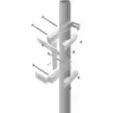 Thumbnail 0 de UBQ   AF-5G30-S45   Antena   5GHz   30dBi Q 45 grados