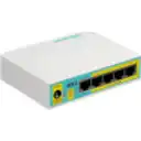 Thumbnail 1 de MIKROTIK req-cable 5-100 PoE-in/out-12W USB L4 64mb inc/24V RB750UPr2