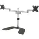 Thumbnail 4 de StarTech.com Brazo de Soporte VESA Articulado para 2 Monitores de hasta 32 Pulgadas - de Acero y Aluminio - Base para 2 monitores - plástico, aluminio, acero - negro, plata - tamaño de pantalla: 32" - escritorio