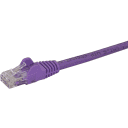 Thumbnail 1 de Cable de Red StarTech CAT6 UTP RJ-45 24AWG Sin Enganches 0.5mt Color Púrpura