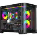 Thumbnail 0 de GABINETE GAMER VIPER ARGB/mATX /5 FAN INCLUIDOS/ SIN FUENTE / INCLUYE CONTROL REMOTO Y CONTROLADORA/ USB 3.0/ USB C